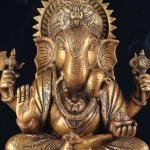 Brass Dagduseth Ganapati | 13.5" x 11" x 7.5" | 11.56 kg | Traditional Temple Form | Prosperity & Devotion | Sacred Hindu Art | Jaipurio